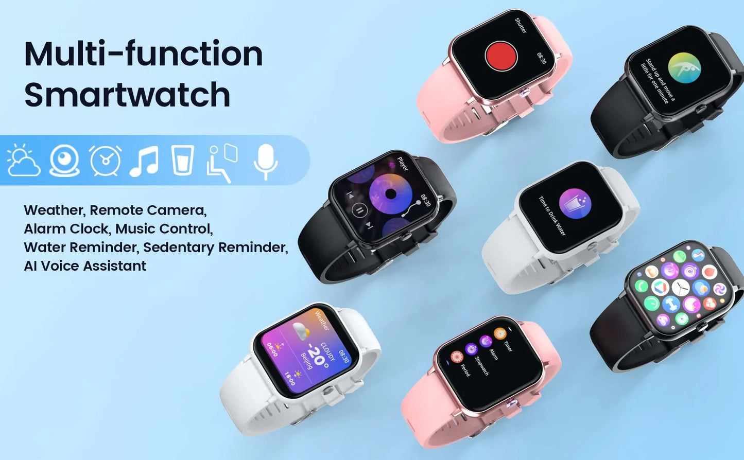 Smart Watch men full touch screen Wireless call Watches blood oxygen heart rate stopwatch sports fitness watch smartwatch women