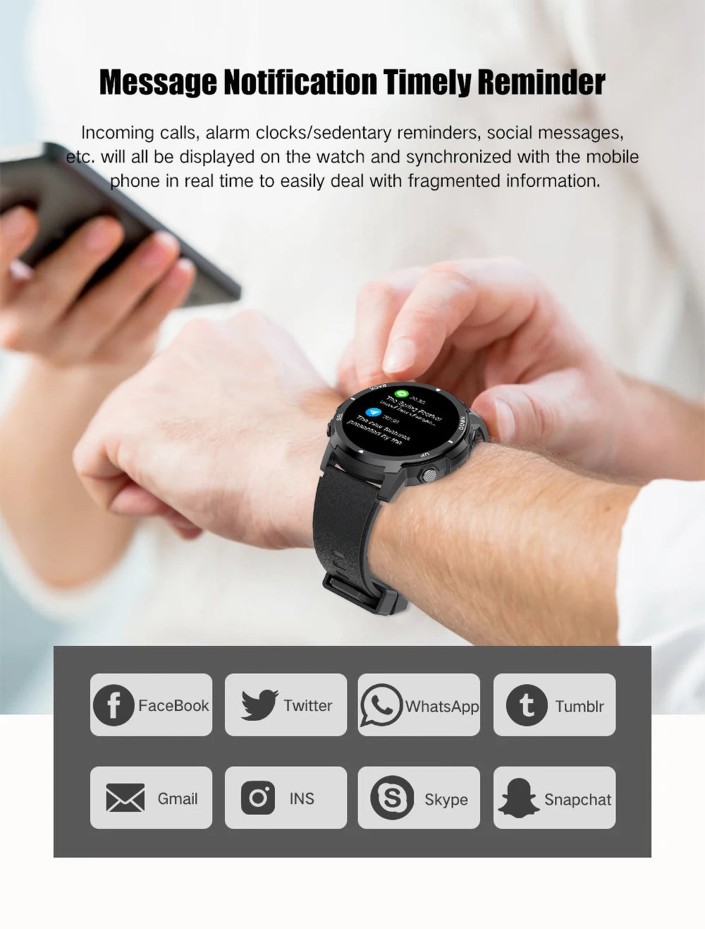 2024 Sports Smartwatch Fitness Tracker Multifunction Bluetooth Call 4 Buttons Waterproof Men Smart Watch Women