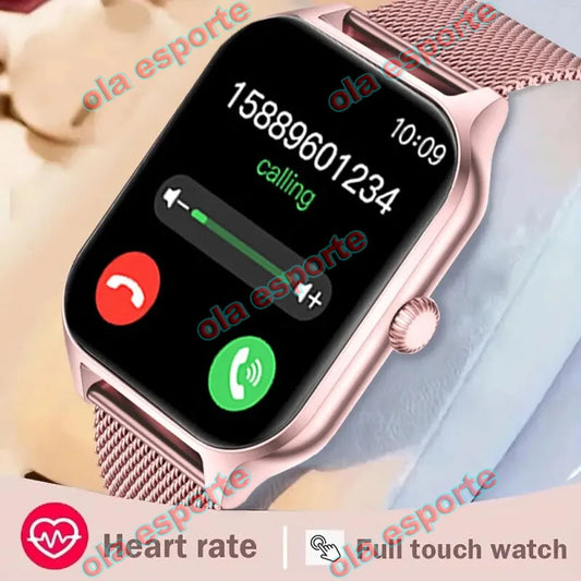 2024 New Bluetooth Answer Call Smart Watch Men Touch Call Fitness Tracker Waterproof Smartwatch Women For Android blood oxygen