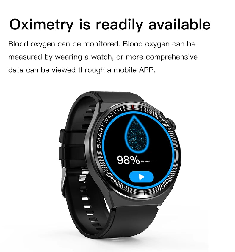 2024 New Smartwatch GT3 Pro Smart Watch Men AMOLED 466*466 HD Screen Heart Rate Bluetooth Call IP68 Waterproof Men Smart Watches