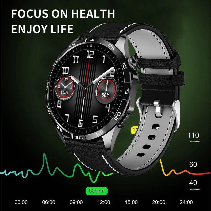 Original for HD Huawei Watch 4 Pro Smart Watch Men Business GPS tracking AMOLED HD screen NFC Bluetooth Call smartwatch New 2024