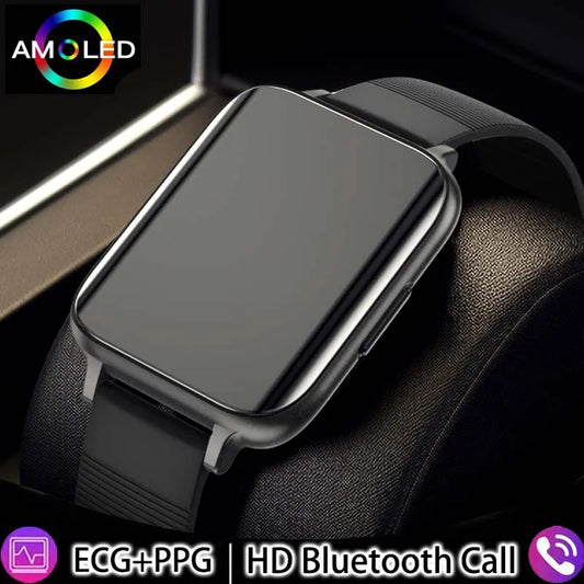 2024 New Smartwatch Men ECG+PPG NFC Bluetooth Call GPS Track IP68 Waterproof Women's Smartwatch For Huawei Xiaomi Android IOS