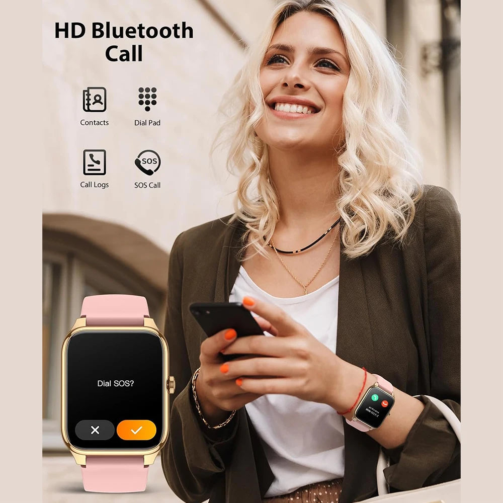 IUTECH P88 2024 Smart Watch 1.78"AMOLED Touch Screen Bluetooth Call Watches Sports Fitness Electronic Smartwatch for Men Women