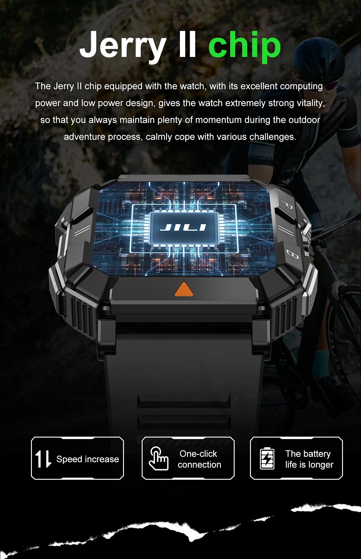 LIGE Smart Watch Men LED Light For Android IOS GPS Hiking Bluetooth Call IP67 Waterproof Military Health Monitor Smartwatch 2024