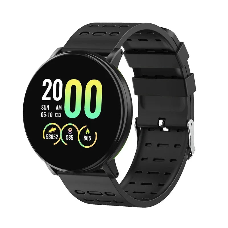 119 Smart Watch Men Women Heart Rate Blood Pressure Monitoring Bluetooth Smartwatch Fitness Tracker Watch Sport For Android IOS