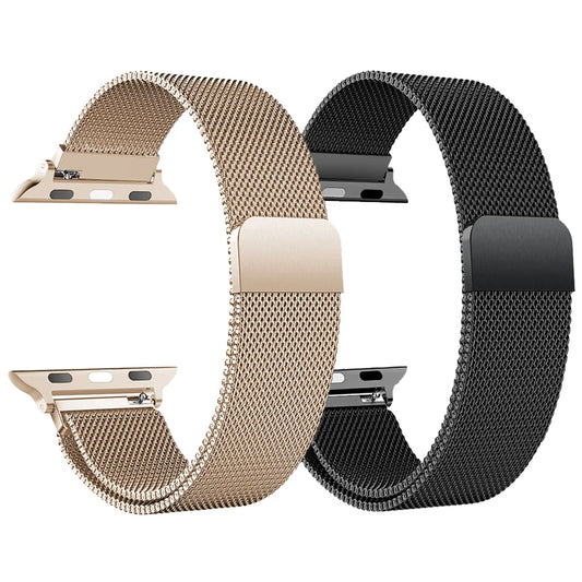 Milanese Band For Apple Watch Ultra 2 49mm 44mm 40mm 45mm 41mm 38mm 44mm Bracelet For iWatch Series 9 3 4 6 5 SE 7 8 Strap