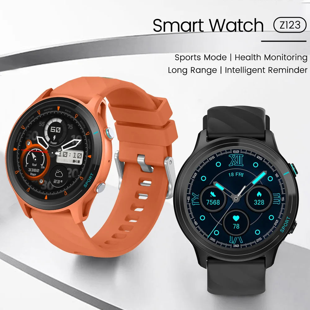 2024 New Bluetooth Call Smart Watch Men 1.52 inch 390 mAh Battery Heart Rate GPS Sports IP68 Waterproof Fashion Women Smartwatch