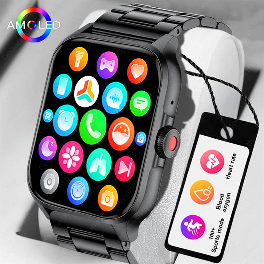 2024 New Bluetooth Call Smart Watch Men Women Sleep Heart Rate Blood Pressure Sport Smart Clock Fashion Ladies Smartwatch Woman