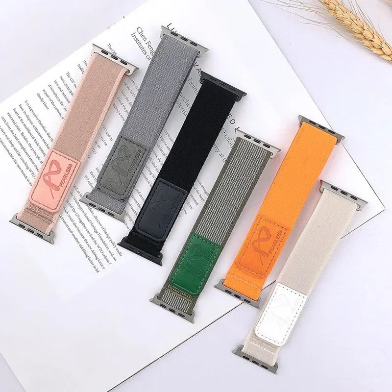 Strap for Apple Watch Band 49mm 44mm 40mm 45mm 41mm 38mm 42mm Ultra Trail Loop Bracelet Correa for Iwatch Series 9 7 Se 6 8 5 3