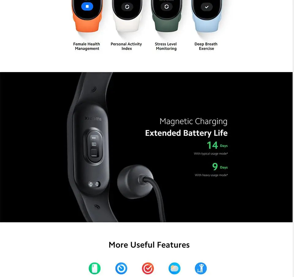 Original Xiaomi Mi Band 7 Smart Watch Bracelet Global Version International Edition Newest! In Stcok Now!