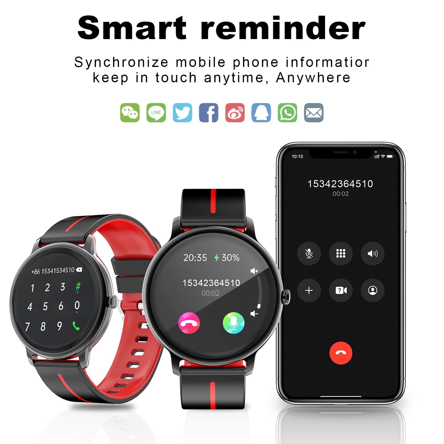 2024 New AMOLED Smart watch Women Men Sports SmartWatches With BT Call Blood Oxygen Blood Sugar Heart Rate Monitor Wrist Watch