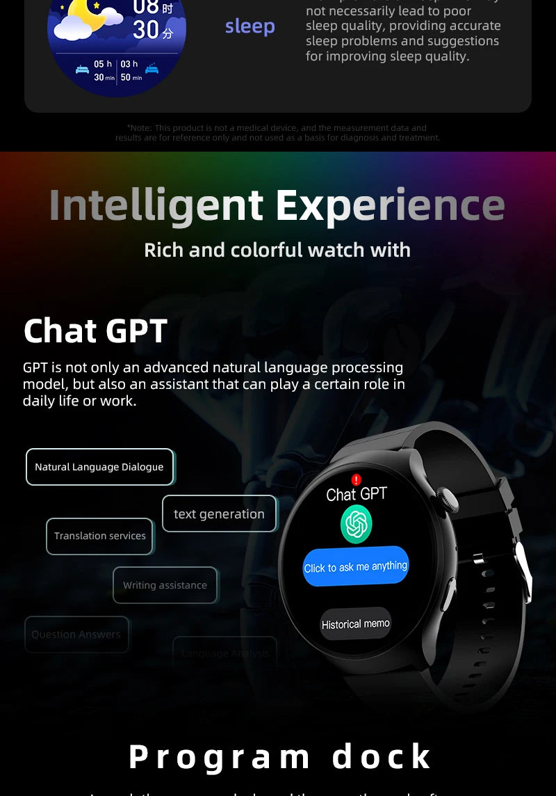 2024 New ECG AMOLED Screen Smart Watch Bluetooth Call Music player Man Watch Sports Waterproof Luxury Smartwatch For Android