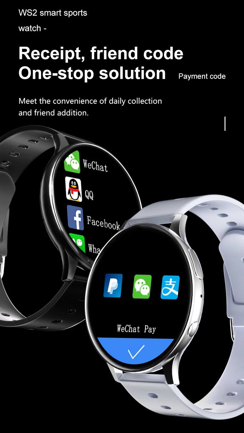 LIGE New Smart Watch 2024 Wireless Charging Smartwatch Bluetooth Calls Watches Men Women Fitness Bracelet Custom Watch Face +Box