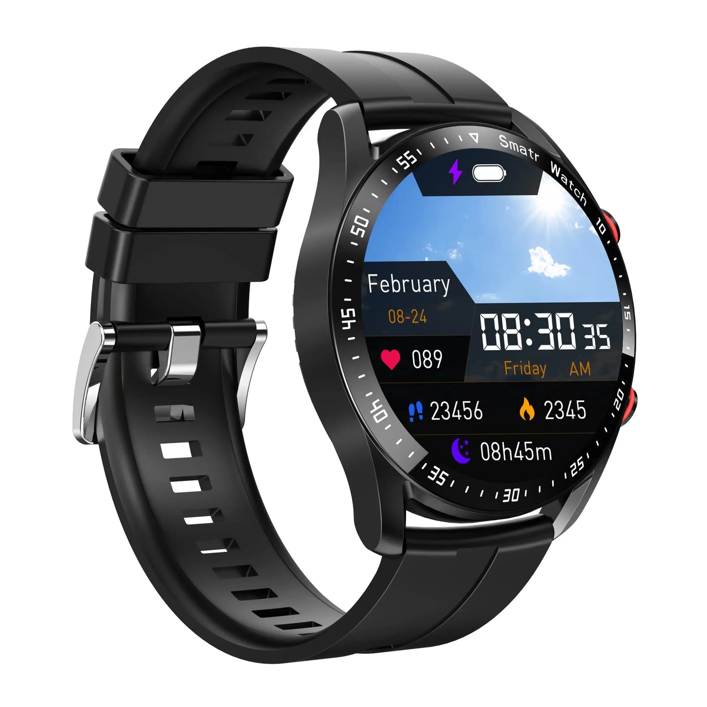 2024 ECG+PPG Smart Watch Bluetooth Call Music player Man Watch Sports Waterproof Luxury Smartwatch For mens watch sleep tracker