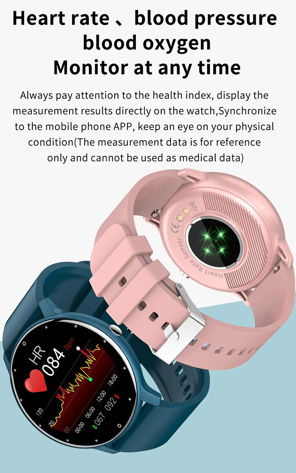 2024 New Smart Watch Women Men Lady Sport Fitness Smartwatch Sleep Heart Rate Monitor Waterproof Watches For IOS Android