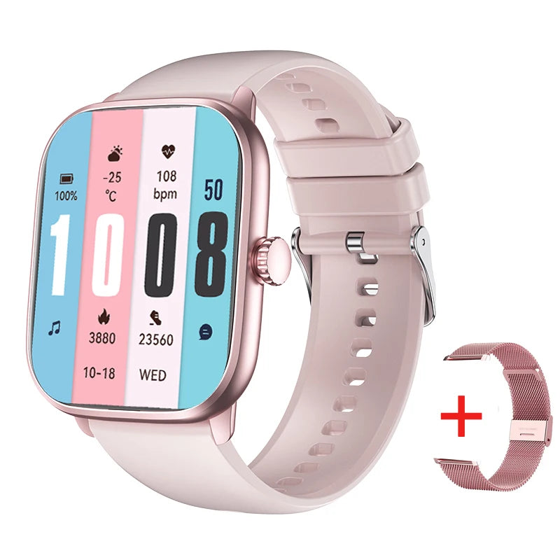 LEMFO Smart Watch 2024 Bluetooth Call Music Smart Watches For Men 2.01" Full Touch Dial Fitness Tracker Waterproof Smartwatch