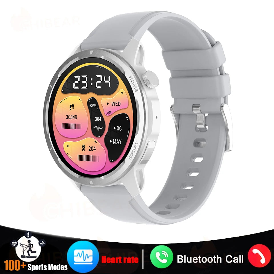 Bluetooth Call Smart Watch Men Women 1.39" Large Screen 100+ Sports Modes Smartwatch Man Monitor GPS Fitness Tracker 2024 New