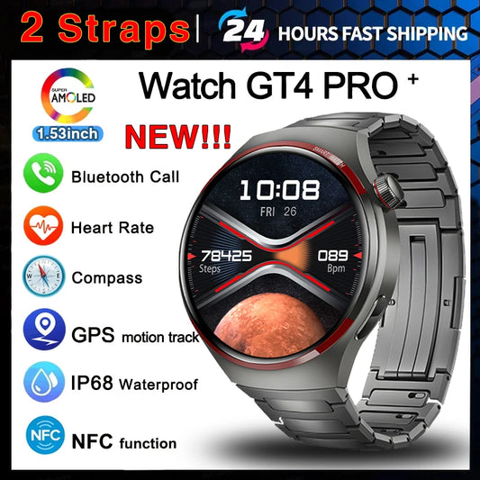 2024 New Original for Huawei Watch 4 PRO Men Sport Fitness Tracker AOMLED HD Screen Always Display NFC Bluetooth Call smartwatch