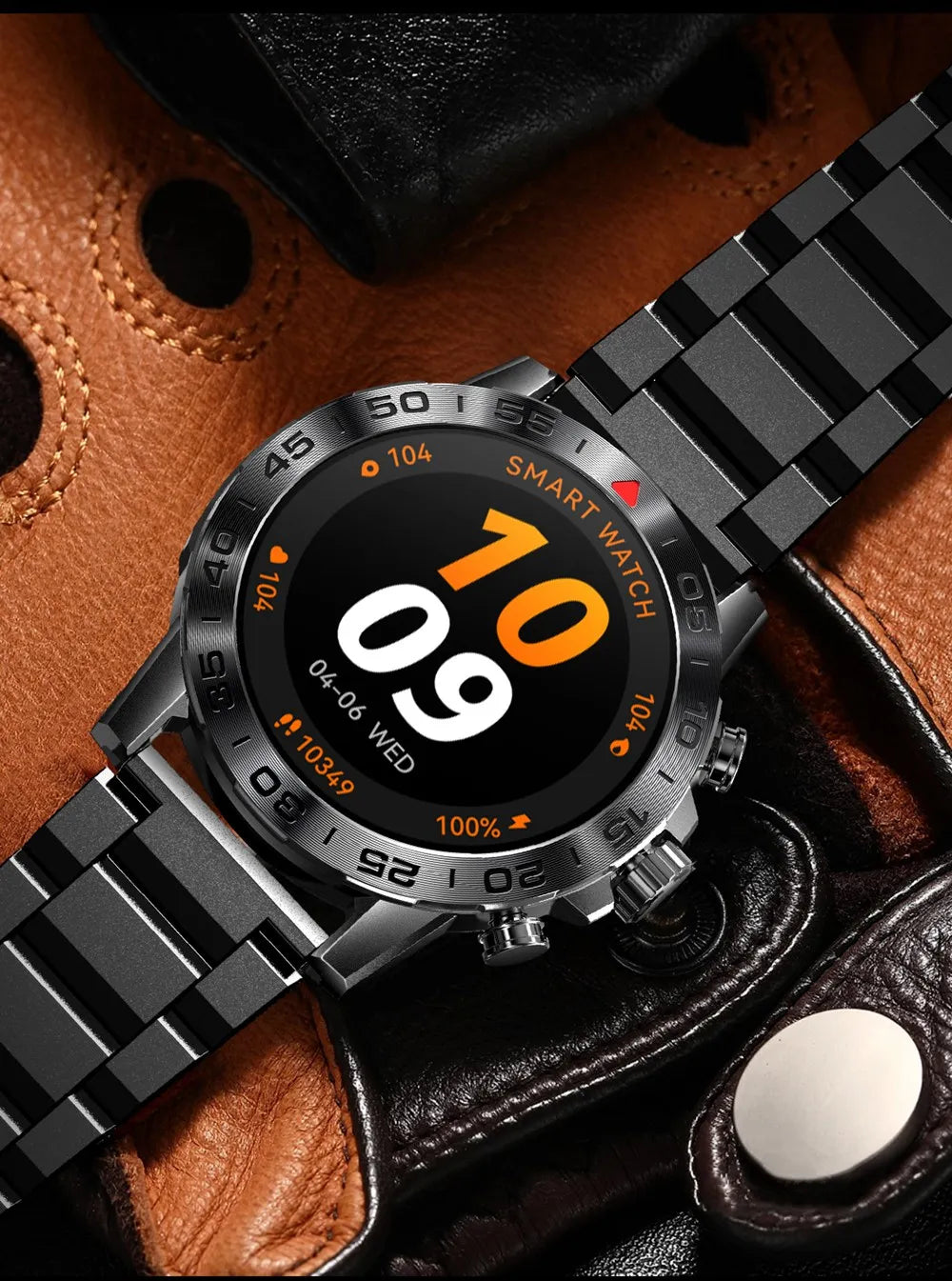 2024 Outdoor Smartwatch Men Sports High-End Blood Pressure Multi-Sport Mode Big Rugged Smart Watch For Huawei Phone