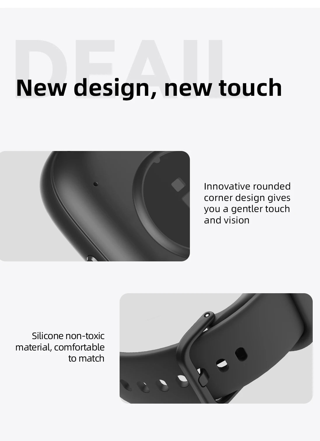 IDW26 Smart Watch Build-in Alexa Fitness Tracker 2024 New Smartwatch Men Women Bluetooth Call Muti Watch Faces 100+ Sports Modes