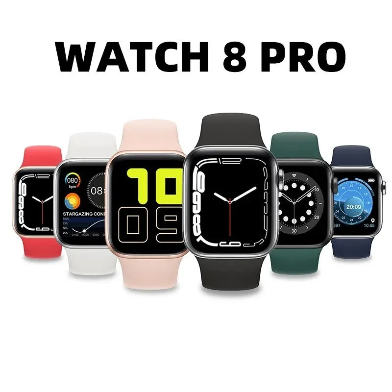 Smart Watch Men I8 Pro Max Answer Call Sport Fitness Tracker Custom Dial Smartwatch Women Gift For Apple Phone PK IWO 27 X8 T500