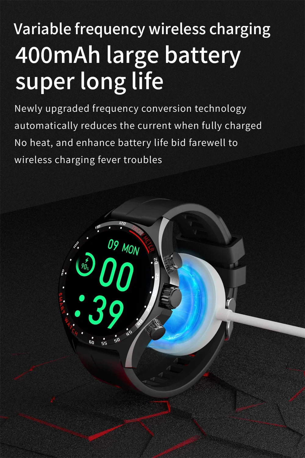 2024 New Smart Watch Men Original AMOLED HD Screen Outdoor Sports Fitness Tracker Compass Business NFC Bluetooth Call Smartwatch