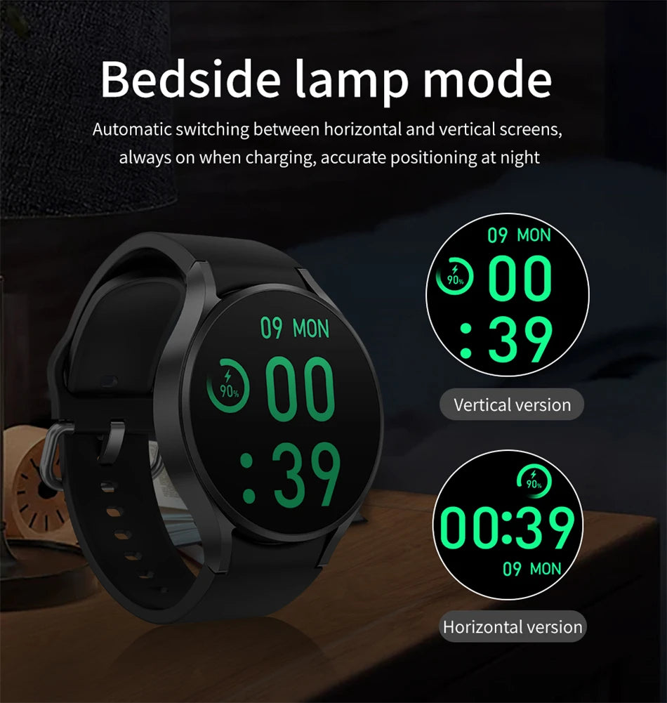 2024 New Watch 6 AMOLED Smart Watch Men Blood Sugar Bluetooth Call Sport Tracker Waterproof Smartwatch Women  For Android iOS