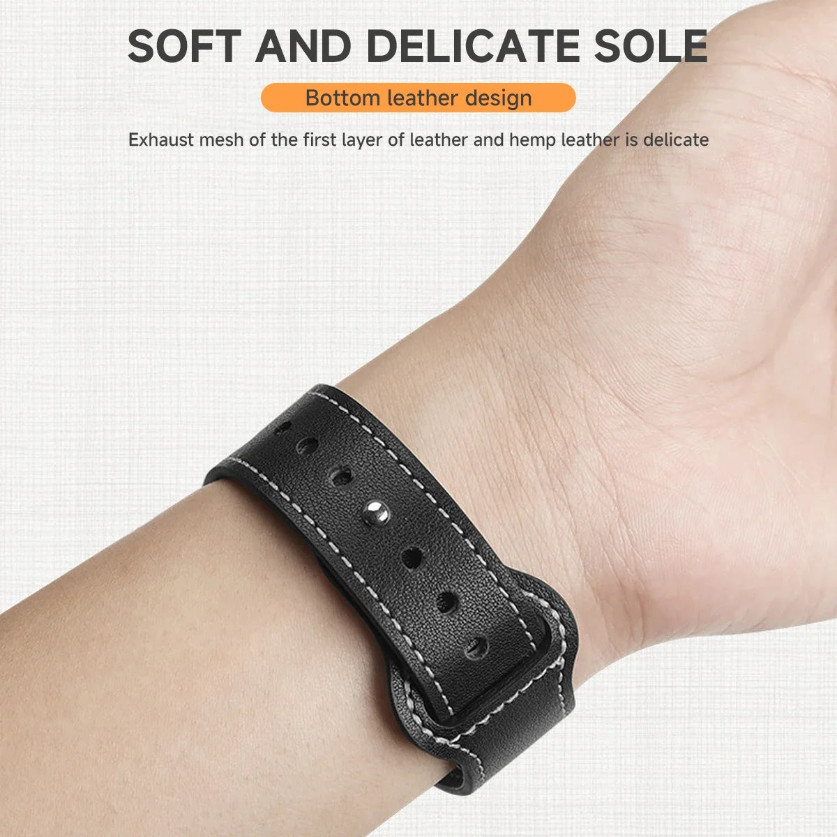 Leather Strap for Samsung Galaxy Watch Ultra 47mm Wristband Bracelet for Galaxy Watch 7 Ultra 47mm Smartwatch Band Accessories