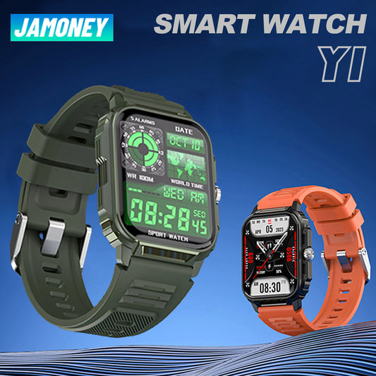 Y1 Smart Watch 2024 Outdoor Sports Waterproof Health Monitoring Three Proof Health Monitoring Fitness Smartwatch For Men Women