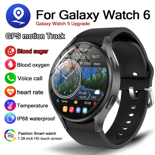 2024 New For Huawei Xiaomi GPS Sports Smart Watch Men AMOLED Display Temperature IP68 Waterproof NFC Bluetooth Call Smartwatches