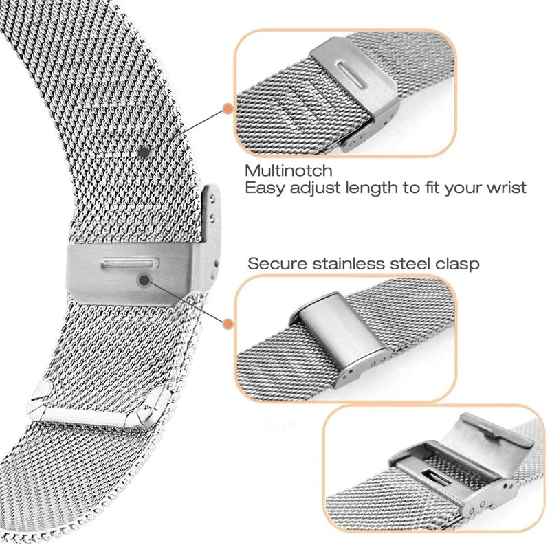 Metal Strap for Samsung Galaxy Watch Ultra 47mm Stainless Steel No Gaps Bracelet Correa For Galaxy Watch Ultra Band Accessories