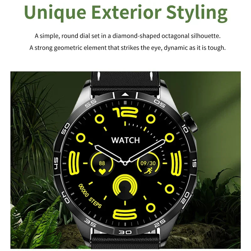 Original for HD Huawei Watch 4 Pro Smart Watch Men Business GPS tracking AMOLED HD screen NFC Bluetooth Call smartwatch New 2024