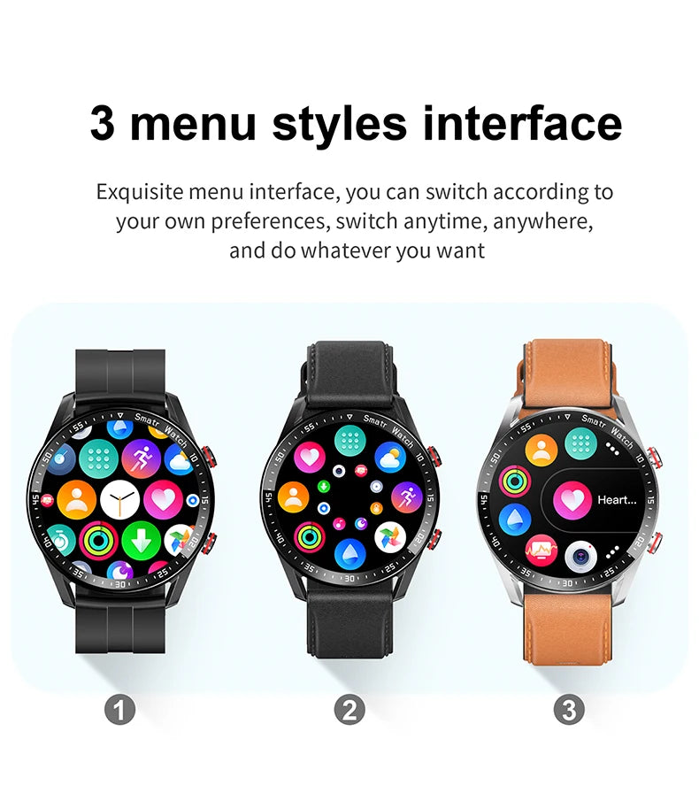 New 2023 ECG+PPG Smart Watch Bluetooth Call Music player Man Watch Sports Waterproof Luxury Smartwatch For Android ios