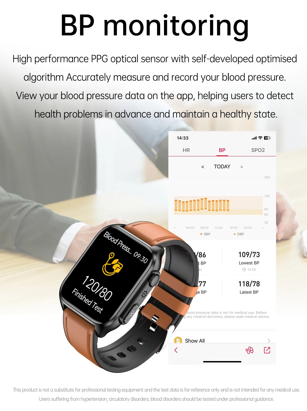 2024 New Bluetooth Call Blood Glucose ECG+PGG Smart Watch Men Heart Rate Blood Pressure Oxygen Body Temperature IP67 SmartWatch