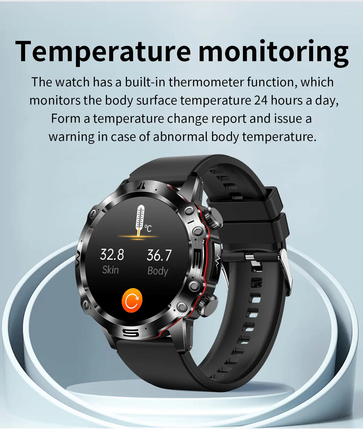 Blood Lipids Uric Acid Blood Glucose Smart Watch For Men ECG+PPG Fitness Tracker Clock Bluetooth Call Health Smartwatch 2024 New