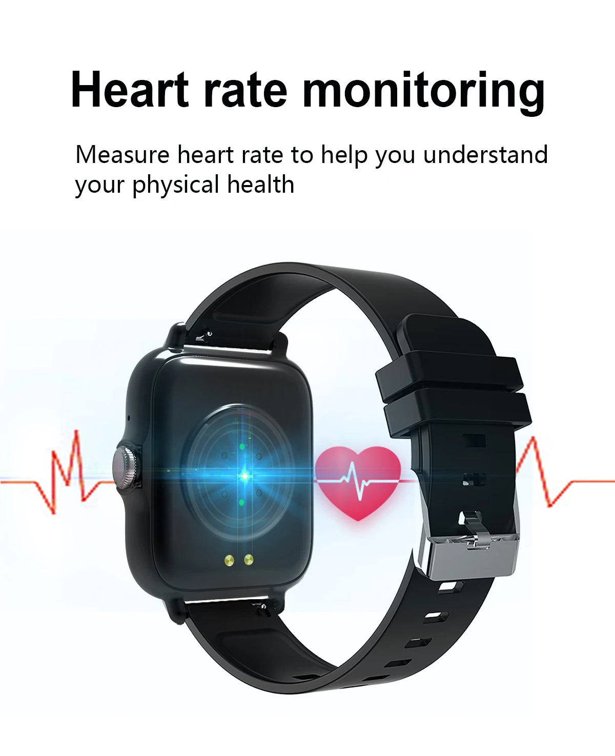 LIGE Sports Smart Watch Men Women Bluetooth Calling Heart Rate Monitor BT Music Watches Lower Power Magnetic Charging reloj 2024