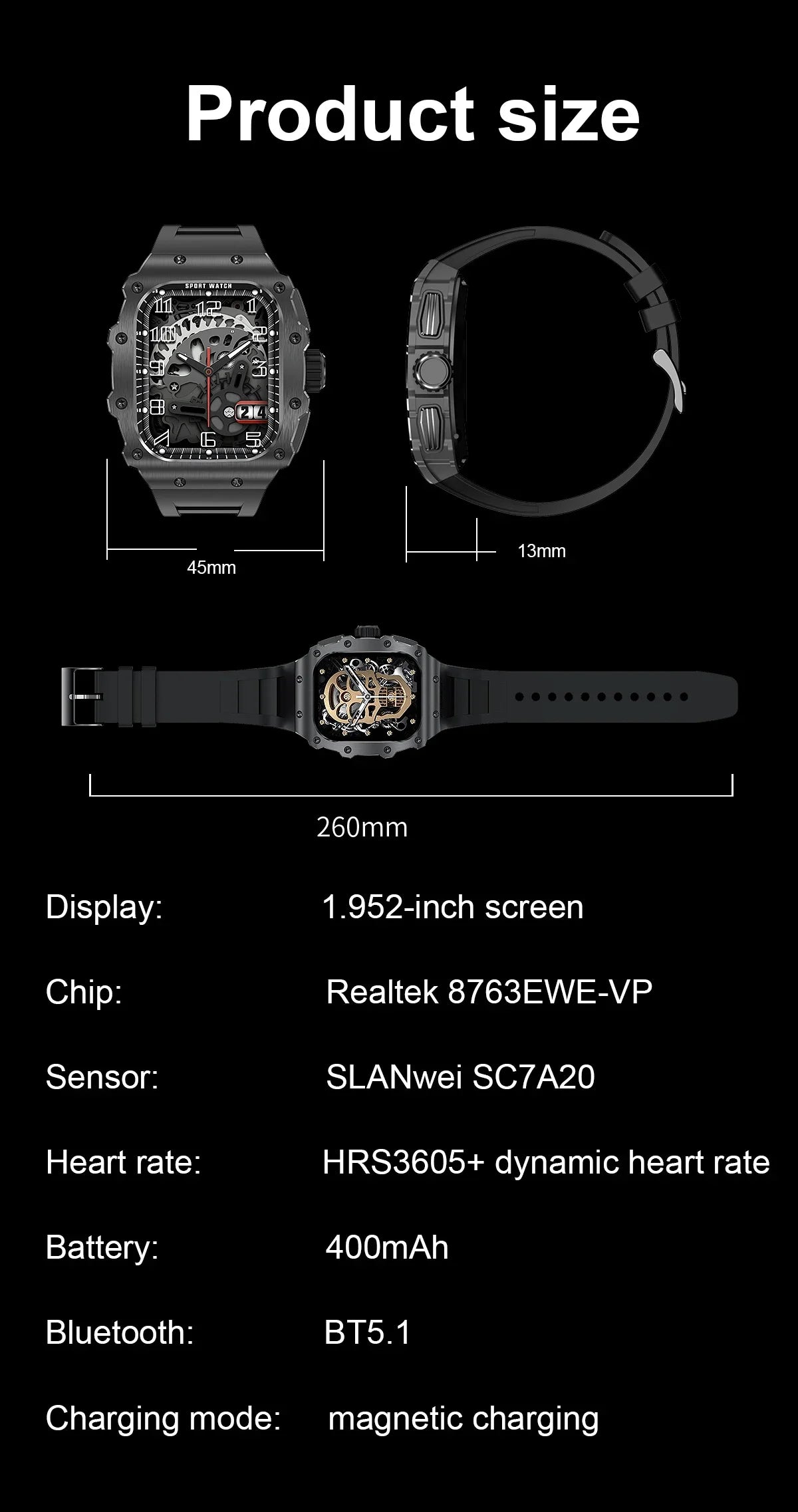 2024 NEW Business Smart Watch Men AMOLED AOD Bluetooth Call Smartwatch IP68 Waterproof Blood Oxygen for Huawei iPhone Xiaomi