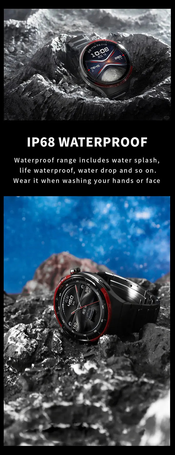 Watch 4 Pro Smart Watch Man Space Exploration Version Hello Watch Whatsapp Notification Music Bluetooth Call Smartwatch 2024