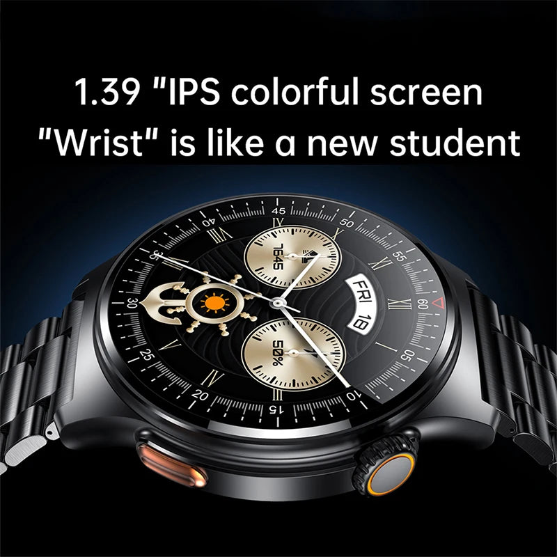 NFC GPS Tracking ECG PPG Men Smart Watch Voice GPS Fitness Track Watches Men Women Bluetooth Call Smartwatch For huawei 2024 NEW