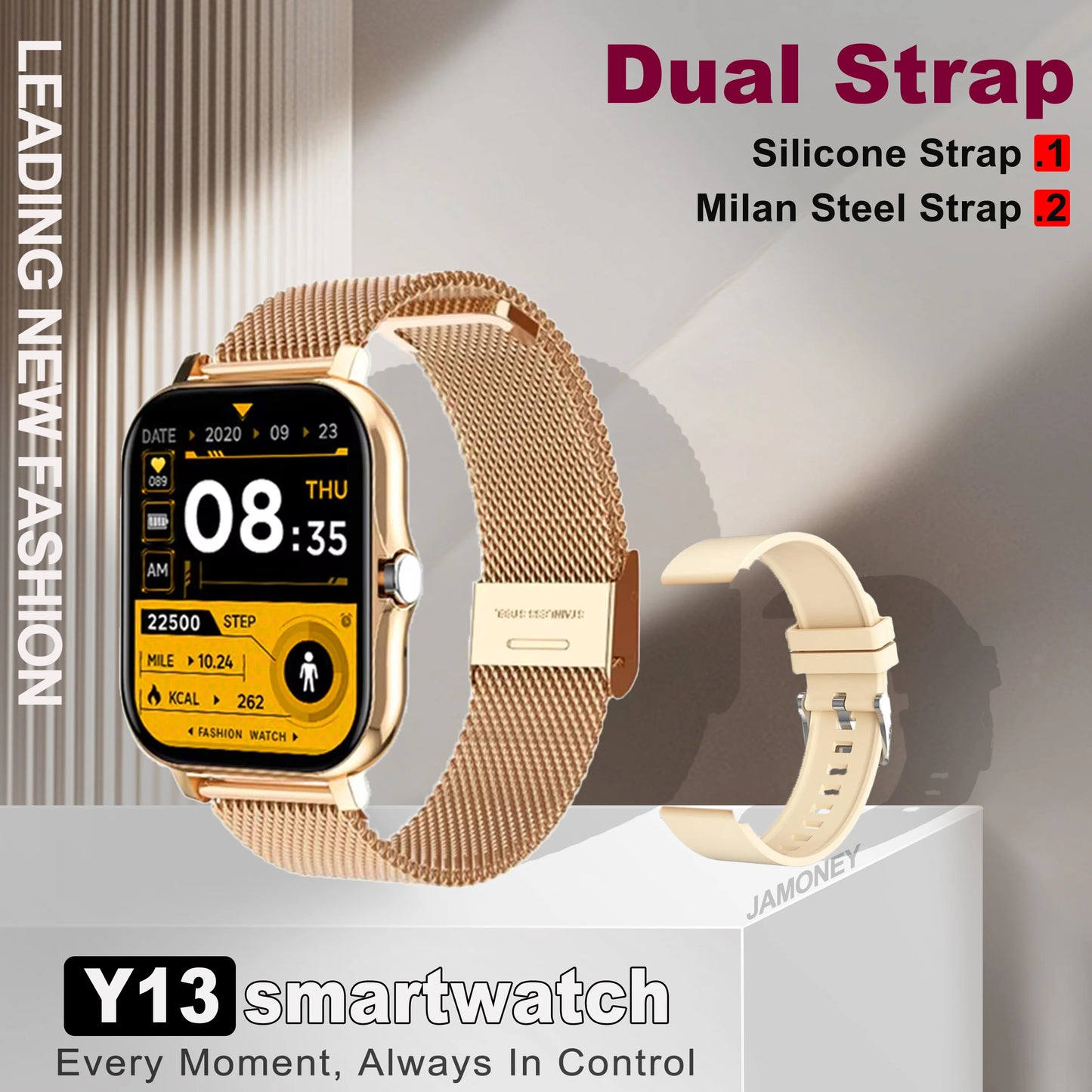 2024 Hot Selling Y13 Smart Watch Full Touch Screen Sports Fitness Watch Call Digital Smart Watch for men women