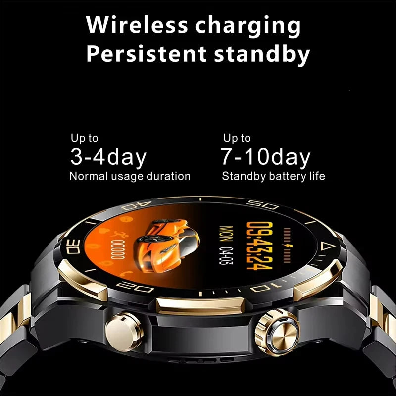 S30 Max Smart Watch 4GB ROM Photo Album Gesture Control NFC Compass Heart Rate for Android Watches Ultimate Smartwatch Men 2024