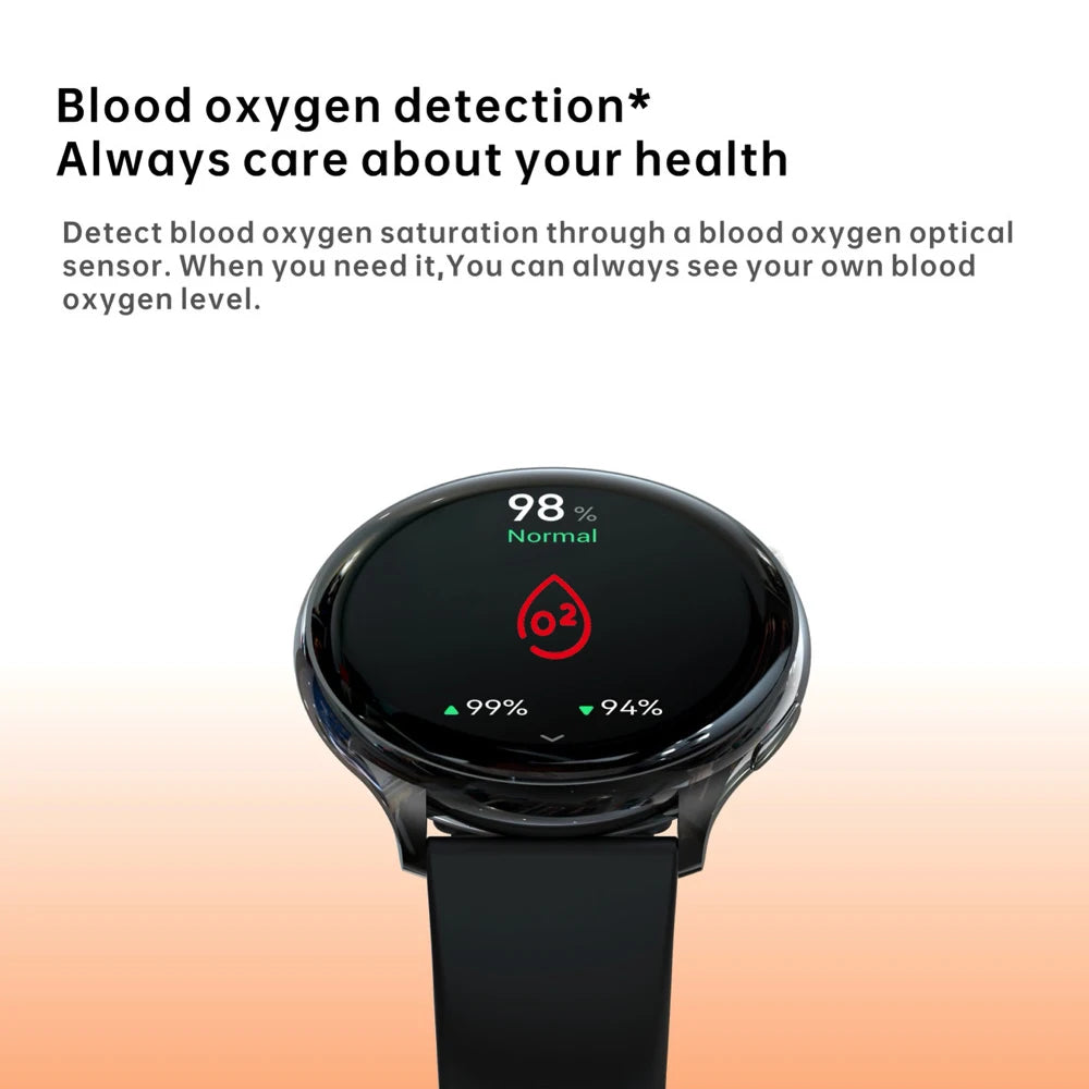 Sports Fitness Men Women Blue Tooth Call Smartwatch 1.39" Heart Rate Blood Oxygen Music Waterproof Custom Dial 2024 Smart Watch