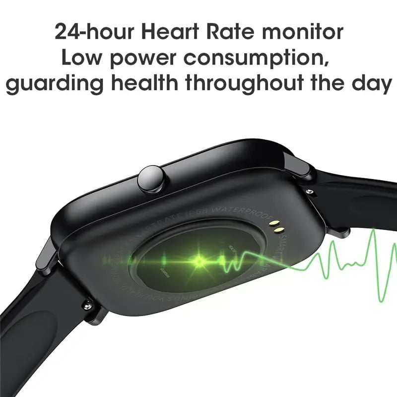 2024 Clearance Sale L18 Smart Watch Men IP68 Waterproof ECG Heart Rate Body Temperature Sports Ultra Thin Smartwatch PK L15 L16