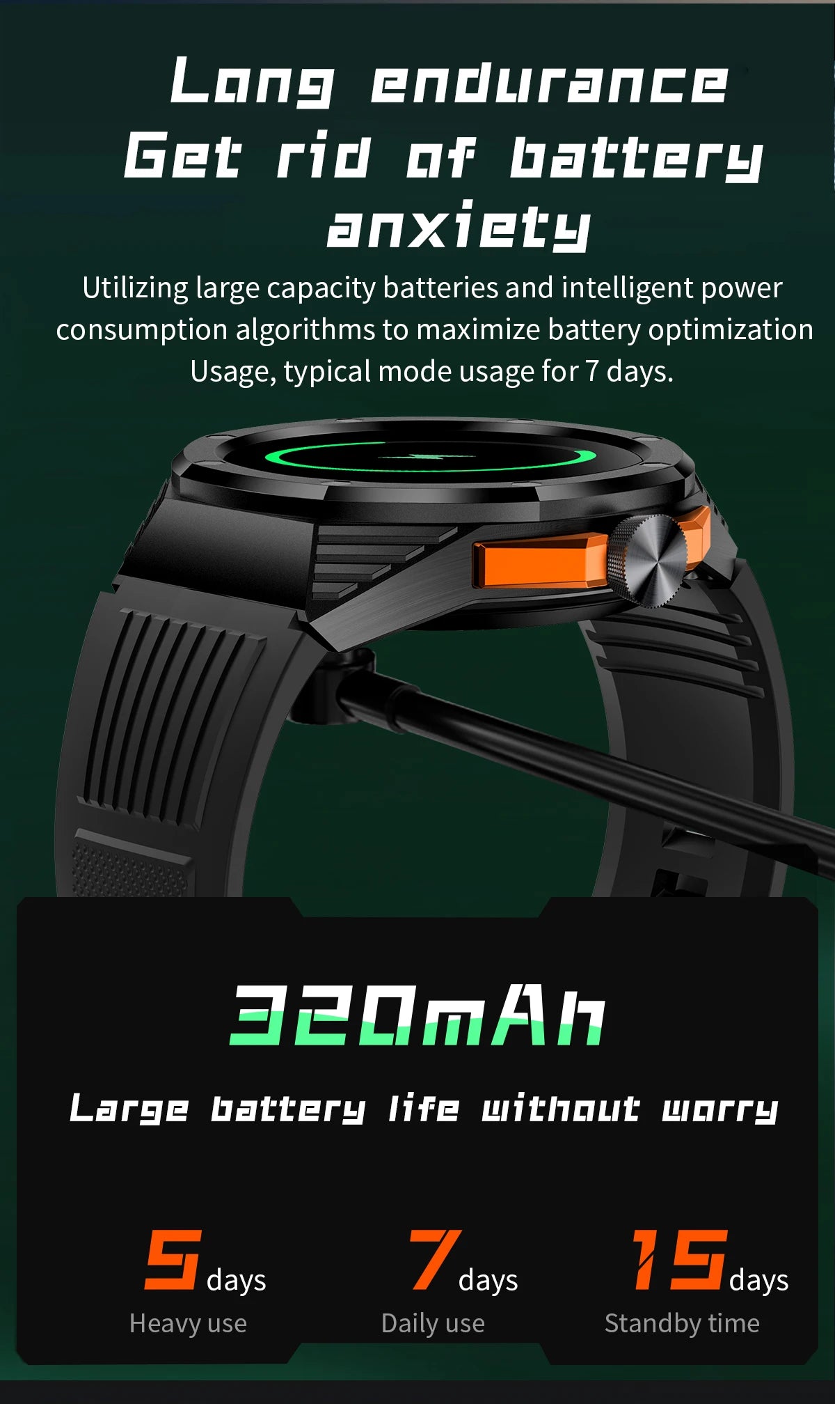 2024 New Smart Watch Sleep Heart Rate Monitoring Waterproof Men Smartwatch 360 * 360 HD Touch Screen Bluetooth Call Smartwatches