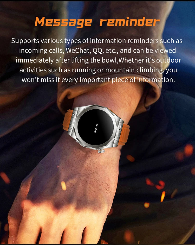 Z83 Max Smart Watch 2024 Bluetooth Calling1.52inch Screen IP68 Waterproof Heart Rate Blood Pressure Sports Smartwatch for Men