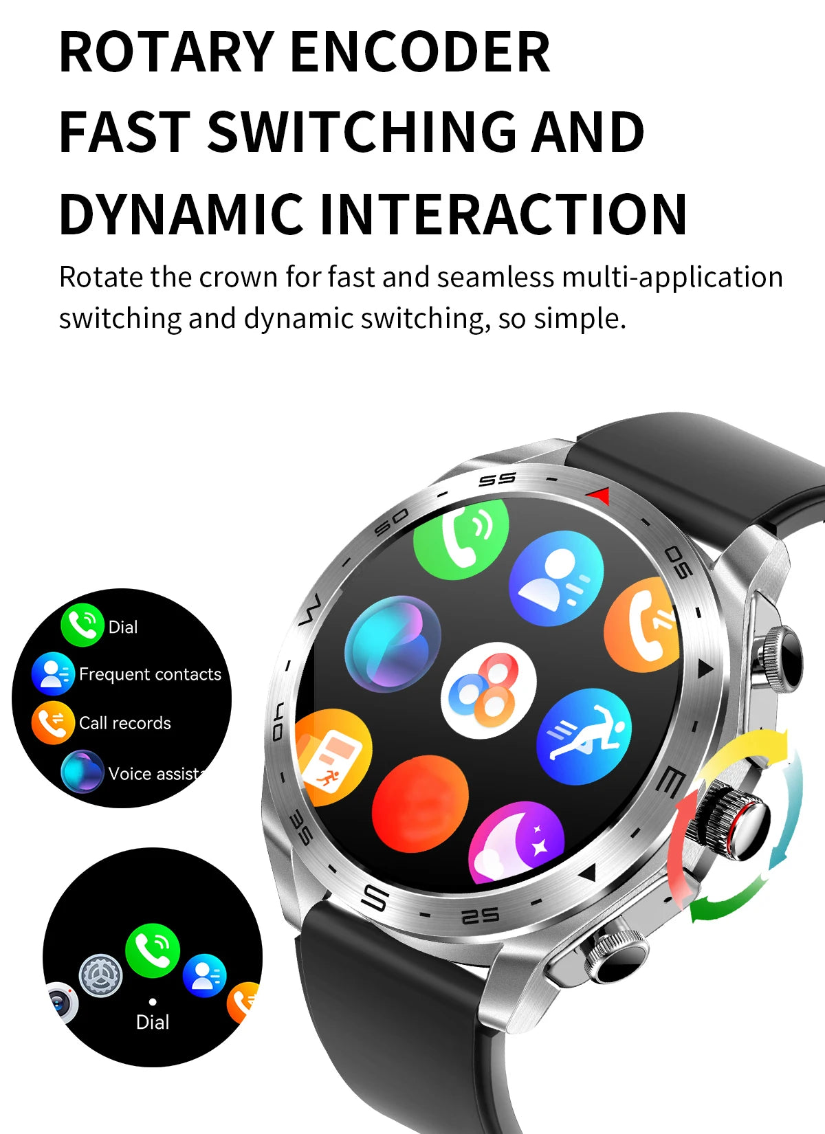 2024 New Smart Watch TWS 2-in-1 Bluetooth Earphones HIFI 9D Sound Quality Bluetooth Call For Men and Women Sports Smartwatches