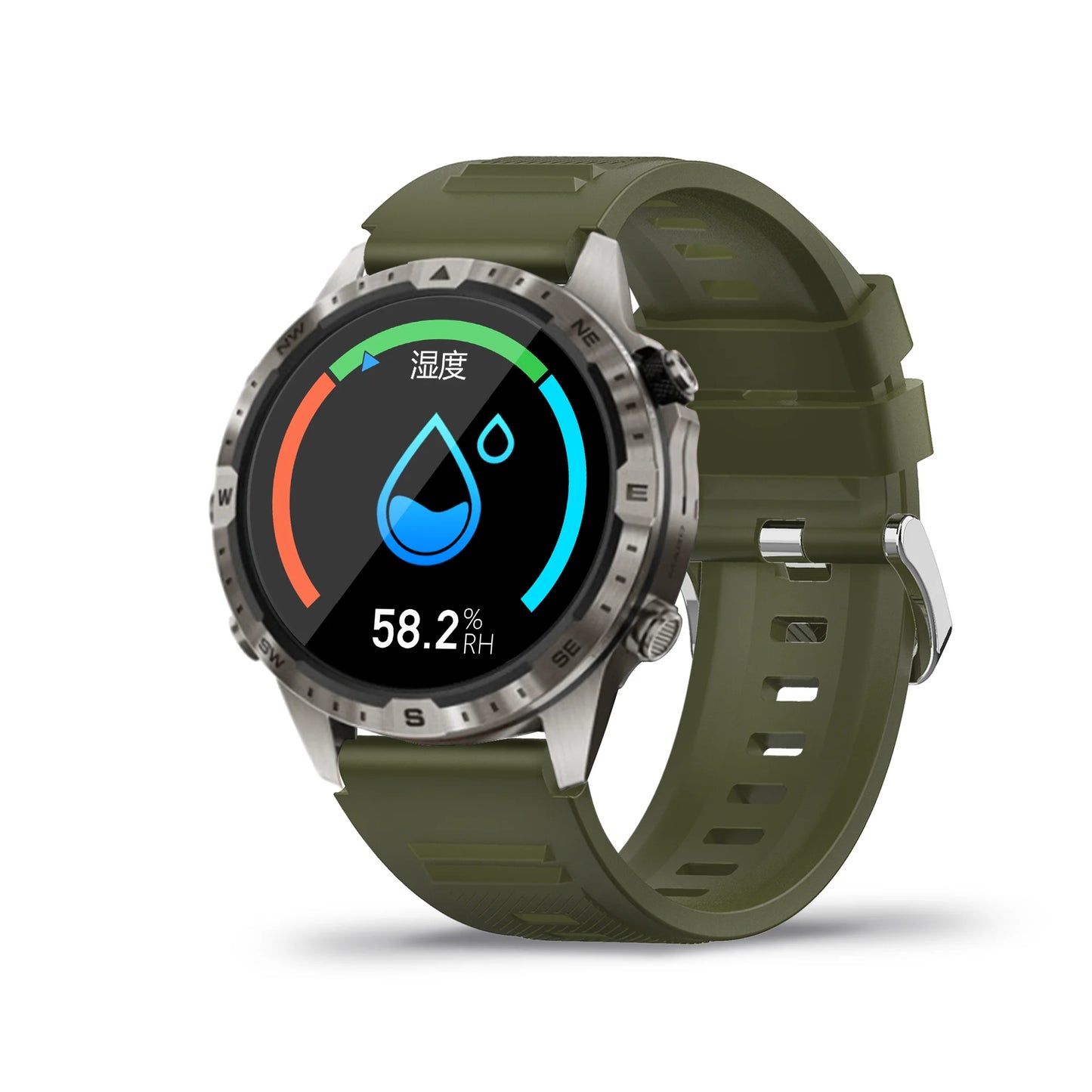 Smart Watch 2024 Gt45 Bluetooth Call Heart Rate Blood Oxygen Monitoring Outdoor Sports Dual Strap Smartwatch For Men And Women