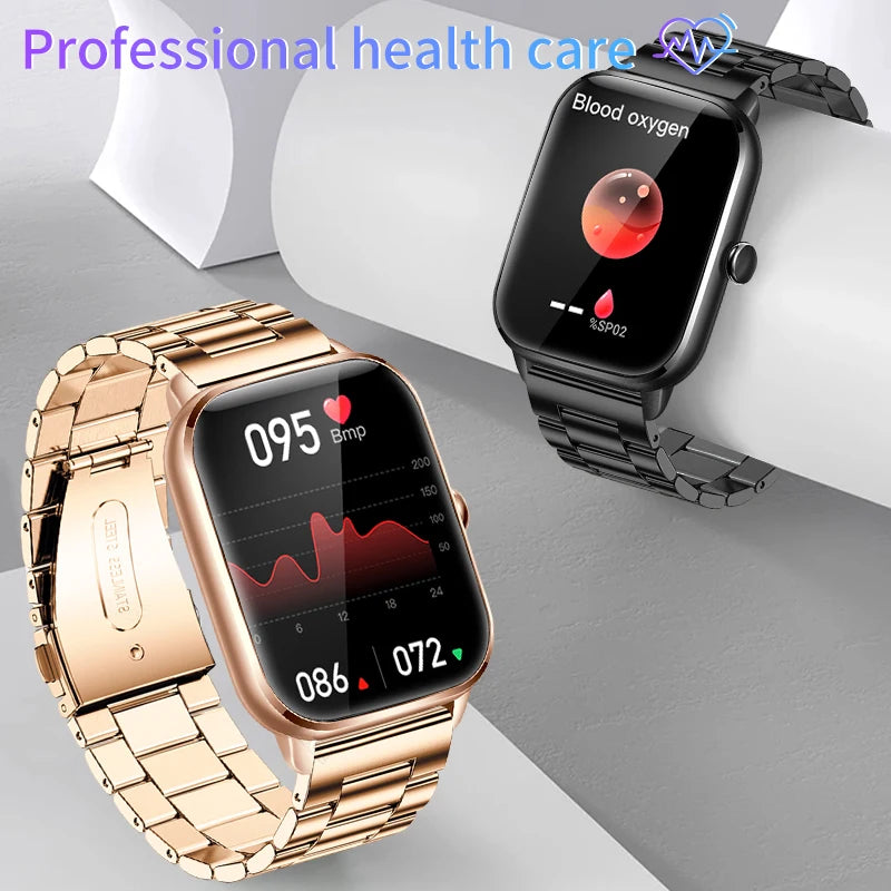 2024 Women motion Smartwatch Bluetooth Call Sleep Monitor Multifunctional mode Watch For Men Smart Watch Full Screen New product