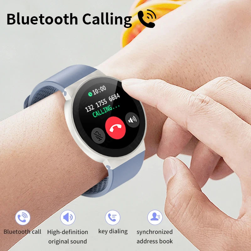 LIGE 2024 Men Smart Watch Bluetooth Call Fitness Smartwatch for Man Sport Wristwatch HD Screen Smart Bracelet for Android iOS