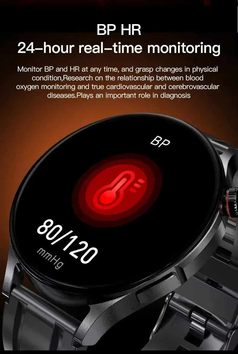 2024 Smart Watch Men 1.8inch Large Screen Bluetooth Call Heart Rate Health Monitoring Women Smartwatch Sport Fitness Tracker